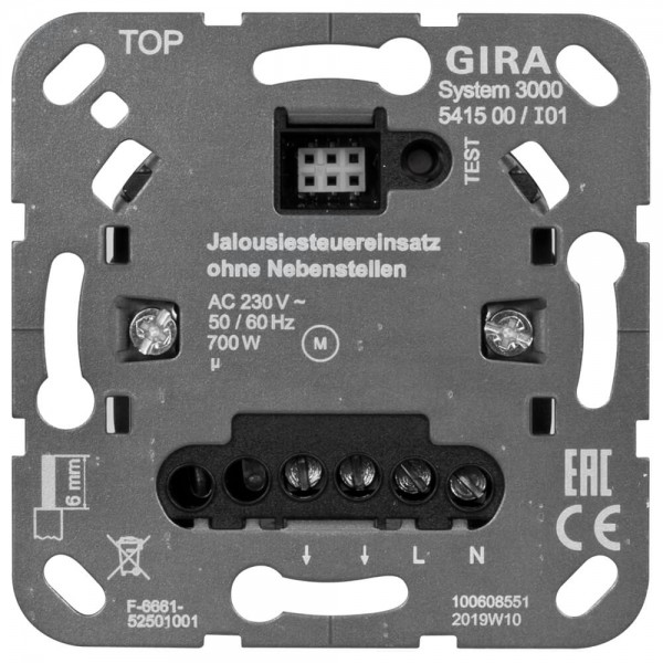 GIRA® - Jalousieschaltereinsatz, SYSTEM 3000