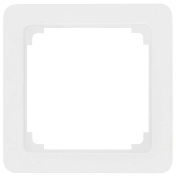 KLEIN - Adapterrahmen, für Fremdgeräte mit Zentralplatte 50 x 50 mm, passend für Jung® ST 550, reinw