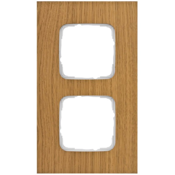KLEIN - Abdeckrahmen, KLEIN SI®, Holz Eiche - 2-fach