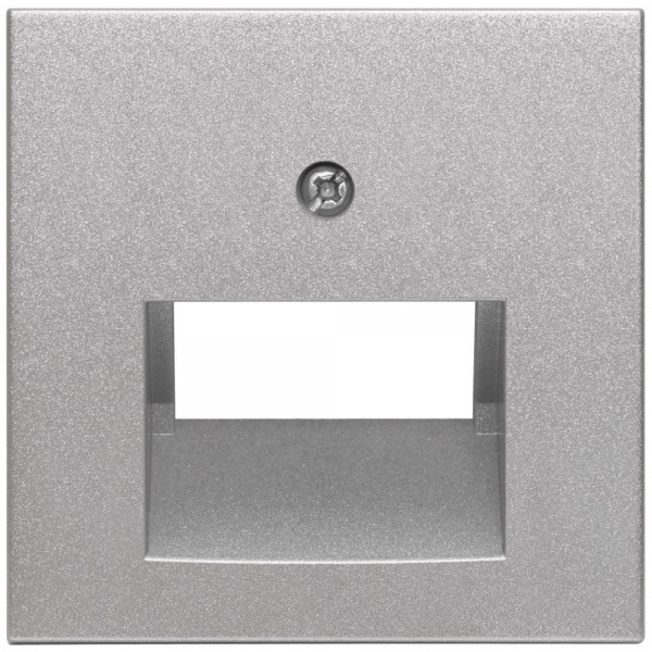 EFAPEL® - Zentralplatte, für 1-2-fach-UAE-Steckdose, LOGUS 90, alu-silber