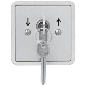 Kaiser-Nienhaus - Schlüsselschalter (Taster) Garagentor Unterputz
