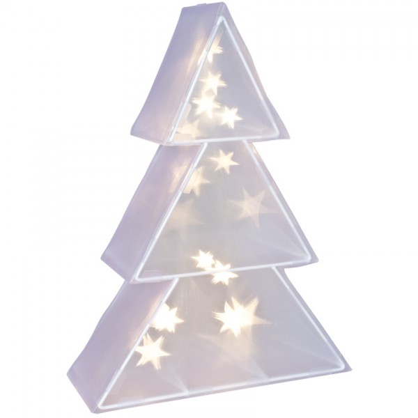 LED-Tannenbaum, 20 warmweiße LEDs, batteriebetrieben