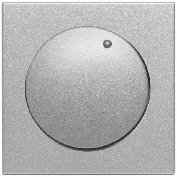 EFAPEL® - Abdeckung, für Dreh- und Druck-Dimmer, LOGUS 90, alu-silber