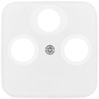 BUSCH-JAEGER® -REFLEX SI® - Zentralplatte, für TV/Radio/SAT- Antennensteckdose, alpinweiß