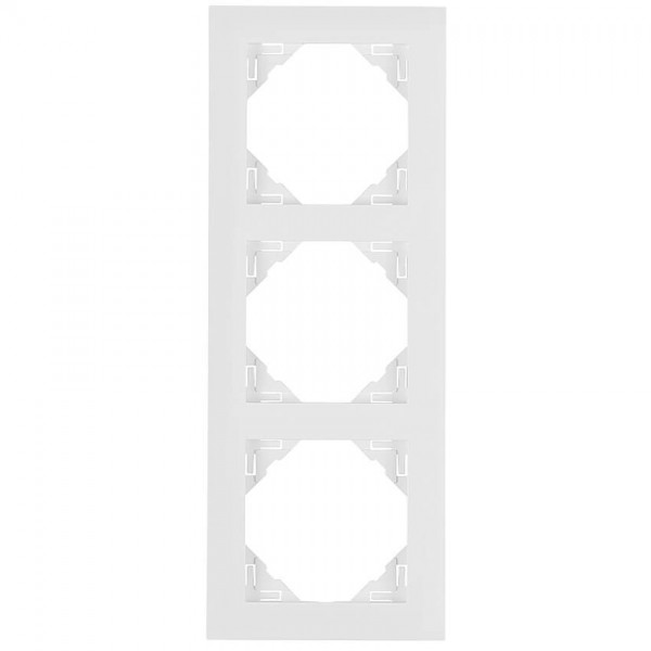 EFAPEL® - 3-fach Abdeckrahmen, LOGUS 90, signalweiß