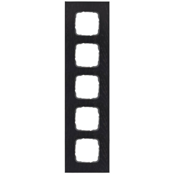 KLEIN - Abdeckrahmen, KLEIN SI®, Holz Eiche Wenge schwarz - 1-fach