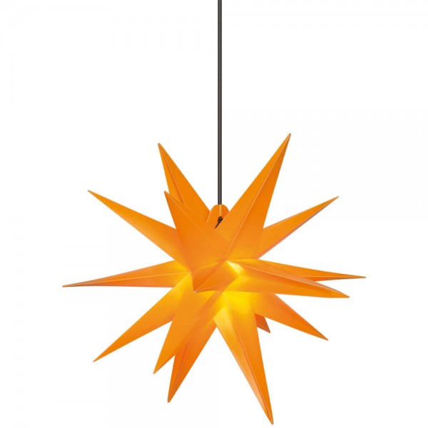 Weihnachtsstern, gelb ,Ø65cm, 1 x E14/15W