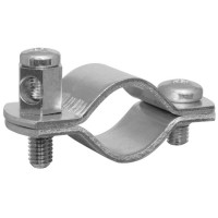 Erdungsrohrschelle, Bandeisen verzinkt, für verzinkte Rohre-1/2 Zoll Erdungsrohrschelle, Bandeisen verzinkt, für verzinkte Rohre-1/2 Zoll