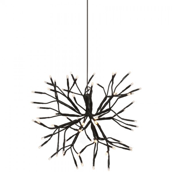 LED-Außenstern, Ø 35cm, 64 warmweiße LEDs