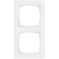 GIRA® - 2-fach Abdeckrahmen, System 55, E2, reinweiß-021229
