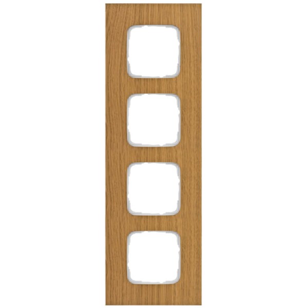 KLEIN - Abdeckrahmen, KLEIN SI®, Holz Eiche - 4-fach