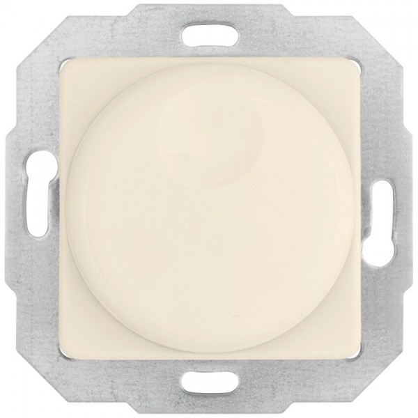 KLEIN®-SI - Kombi-Dimmereinsatz weiß (cremeweiß), Druck-Wechsel, AGL 40-600W