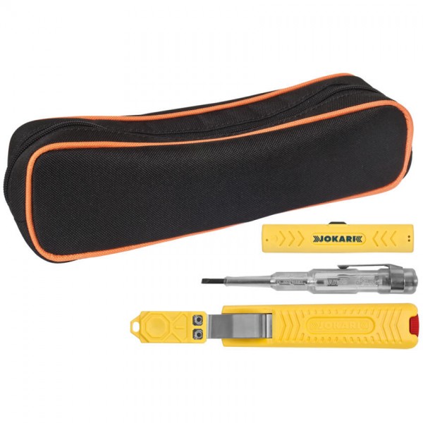 JOKARI® - Abisolier-Set, STANDARD NO. 28H, SECURA COAXI NO. 1