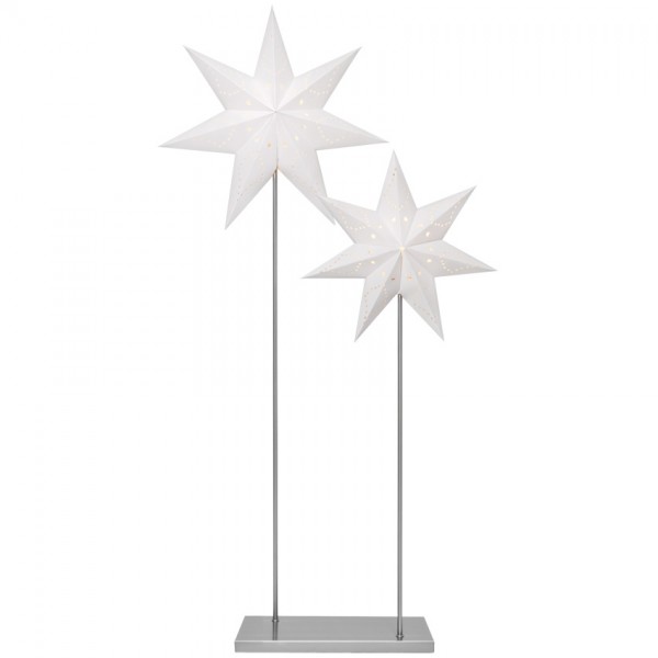 Stand-Weihnachtsleuchter, H 120cm, 88cm, 2 x E14/25W