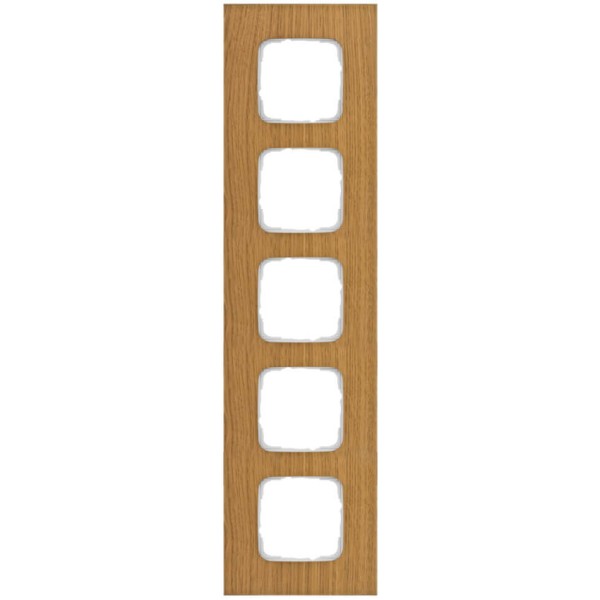 KLEIN - Abdeckrahmen, KLEIN SI®, Holz Eiche - 5-fach