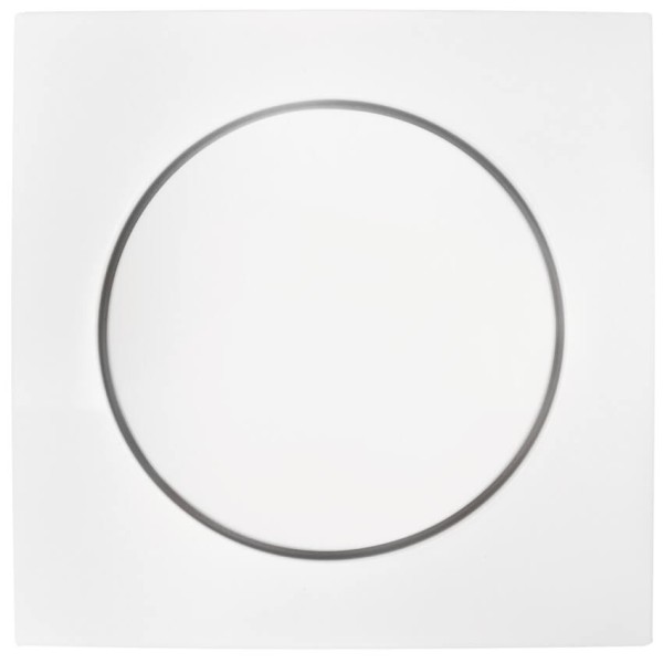 Abdeckung, für Drehdimmer, SERIE S.1, polarweiß glänzend