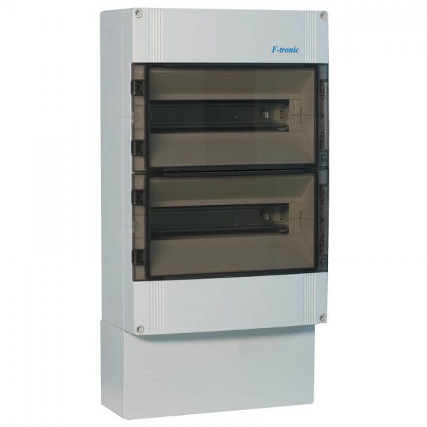 AP-Verteilerkasten IP 65 2-reihig für 25 Module