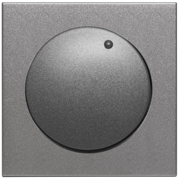 EFAPEL® - Abdeckung, für Dreh- und Druck-Dimmer, LOGUS 90, anthrazit-grau