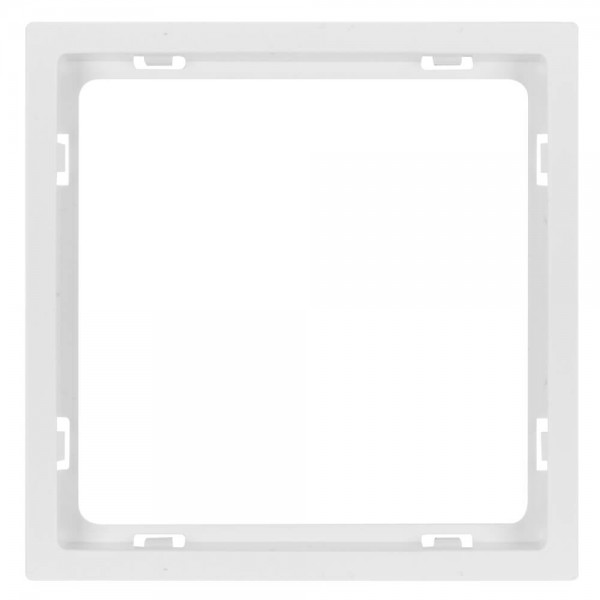 EFAPEL® - Adapterrrahmen, für Fremdgeräte mit Zentralplatte 50 x 50 mm, LOGUS 90, signalweiß