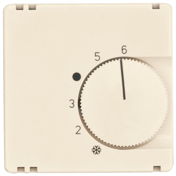 KLEIN - Zentralplatte, für Raumthermostat-Einsatz, Zentralplatte 50 x 50 mm, KLEIN® K50, weiß