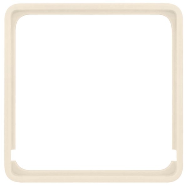 KLEIN - Adapterrahmen, für Fremdgeräte mit Zentralplatte 50 x 50 mm, passend für Berker® Modul 2, we